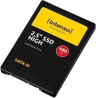 Intenso SSD High Festplatte 2,5" Zoll SATA III 480GB...