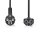Netzkabel Kaltgerätekabel Stromkabel 2m Schutzkontaktstecker 10A IEC-320-C5 für PC Laptop
