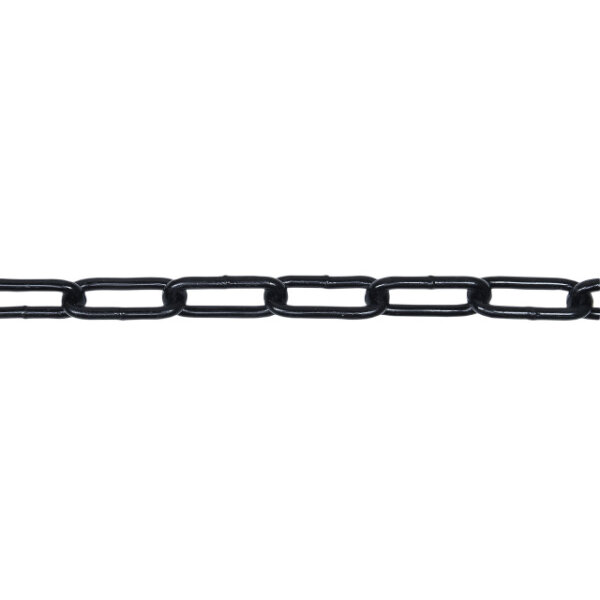 1m C-Gliederkette Kette 42x11x6mm Stahl verzinkt schwarz max 160kg