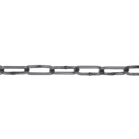 1m C-Gliederkette Kette 26x5,4x3mm Edelstahl A2 max 40kg
