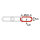 1m C-Gliederkette Kette 26x5,4x3mm Edelstahl A2 max 40kg