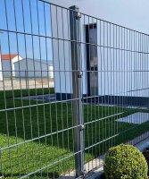 Pfosten für Doppelstabmattenzaun Zaunhöhe 0,83m...