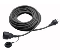 Schutzkontakt 25m Verlängerung Kabel mit Deckel...