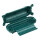 Safebox Sicherheitsbox Aufbewahrung für Verlängerungskabel IP44 210x85x85mm grün für Garten Camping Boot
