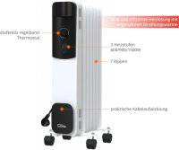 Öl Radiator Ölradiator Heizung Güde...