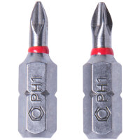 2x Schraubbit Edelstahlbit Kreuz Bit PH 1 Torsion