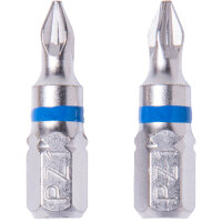 2x Schraubbit Diamantbit Kreuz Bit PZ 1 Torsion Pozidriv...