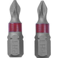 2x Schraubbit Kreuz Bit PH 2 Torsion