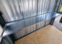 3m einzelner Container Regalboden (L x B) 290cm x 49cm