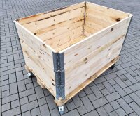 Fahrgestell Palettenrahmen Aufsatzrahmen mobiles Hochbeet...