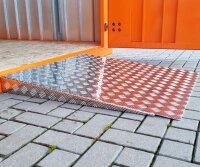 Rampe Auffahrrampe Hubwagenrampe Aluminium für...