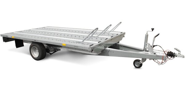 Stema SHM PKW KFZ Anhänger Motorradtransporter 1300kg bis zu drei Motorräder
