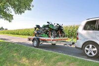 Stema SHM PKW KFZ Anhänger Motorradtransporter 1300kg bis zu drei Motorräder
