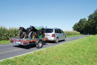 Stema SHM PKW KFZ Anhänger Motorradtransporter 1300kg bis zu drei Motorräder