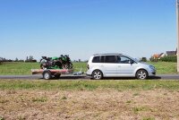 Stema SHM PKW KFZ Anhänger Motorradtransporter 1300kg bis zu drei Motorräder