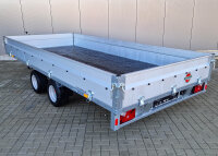 Stema SH PKW Autoanhänger Anhänger 2700kg 401x183cm Hochlader Tandem 100km/h
