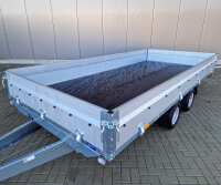 Stema SH PKW Autoanhänger Anhänger 2700kg 401x183cm Hochlader Tandem 100km/h