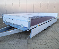 Stema SH PKW Autoanhänger Anhänger 2700kg 401x183cm Hochlader Tandem 100km/h