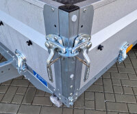 Stema SH PKW Autoanhänger Anhänger 2700kg 401x183cm Hochlader Tandem 100km/h