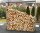 Holzlager Brennholz Sichtschutz Holzunterstand Holzregal 180cm