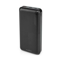Powerbank 20000 mAh schwarz für 2 Geräte...