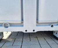 Stapelbox Palettenbox Kunststoffbox Grau 120x100cm 680L
