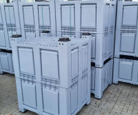 Stapelbox Palettenbox Kunststoffbox Grau 120x100cm 680L
