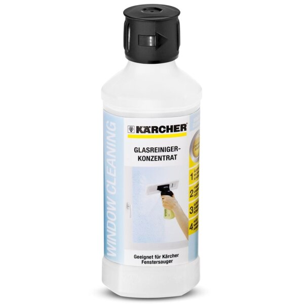 Kärcher Glasreiniger RM 500 Reiniger 500 ml 6.295-773.0 für Glasoberflächen