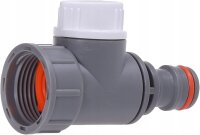 Absperrhahn Bradas Hahnanschluss mit Ventil 3/4"...