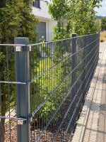 Doppelstabmatte 8/6/8 2,5m x 0,83m RAL7016 Anthrazit