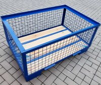 Gitterbox halbhoch Gitterboxpalette 1240x835x570 mm...