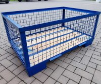 Gitterbox halbhoch Gitterboxpalette 1240x835x570 mm...