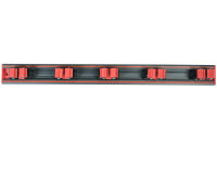 Geräteleiste 50cm für Gartengeräte mit 5...