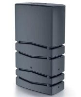 Regentonne Wassertank Regenspeicher 350L Anthrazit
