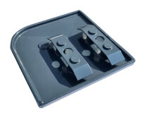 Aluminium Pfostenkappe mit Überstand für...