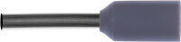 100x Aderendhülse Endhülse grau 0,75mm²...