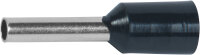 100x Aderendhülse Endhülse schwarz 1,50mm²...