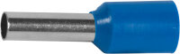 100x Aderendhülse Endhülse blau 2,50mm²...