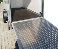 Stema STPK PKW Anhänger Kofferanhänger gebremst 305x157cm 1300kg mit Rampe