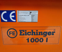 Eichinger Aushubmulde Kranmulde 1000l Bügel 1045VA.12 vollautomatisch
