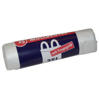 100x Müllbeutel Abfallbeutel 35L 65x58cm 1x Rolle...