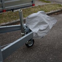 Haube Deichselhaube Deichselabdeckung Schutzabdeckung Schutzhülle Grau Deichselschutz