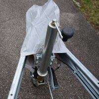 Haube Deichselhaube Deichselabdeckung Schutzabdeckung Schutzhülle Grau Deichselschutz