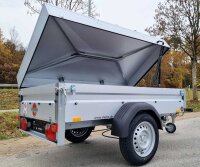 Stema KFZ Anhänger mit Metalldeckel 850kg 100km/h...