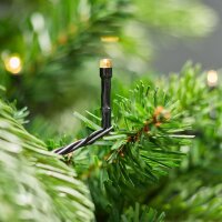 Lichterkette Dekolichter 48 LEDs Innen & Außen Batterie Timer Warmweiß