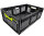Transportbox Klappbox Klappkiste schwarz 46l  600x400x219mm