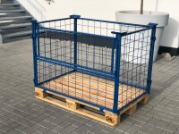 10x Gitterbox Aufsatzrahmen 120x80x80cm faltbar