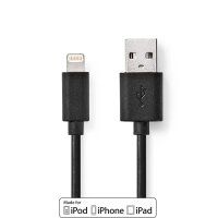 Iphone Ladekabel USB 2.0 Apple Lightning 8-Pin USB-A...