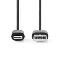 Iphone Ladekabel USB 2.0 Apple Lightning 8-Pin USB-A...