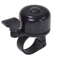 Fahrradglocke Glocke Klingel Fahrradklingel schwarz mit...